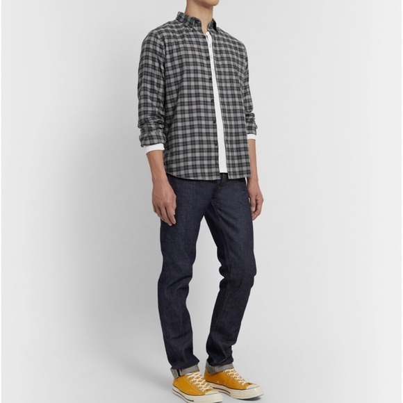 Faherty - Everyday Button-Down Collar Checked Stretch-Cotton Shirt - Picture 1 of 6